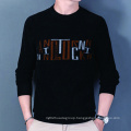 Jacquard Knit Mens Pull Over Sweater